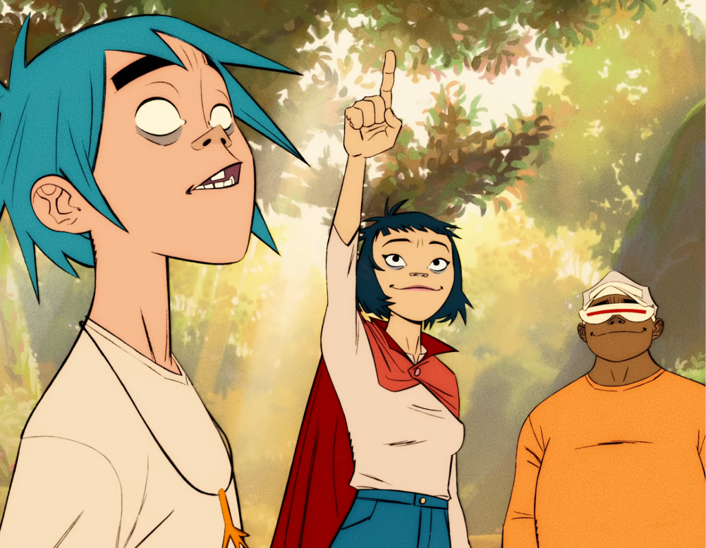 _The Mountain, The Moon Cave and The Sad God_ · Gorillaz · Réal. Jamie Hewlett, Tim McCourt & Max Taylor